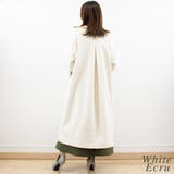 ビッグストール付ノーカラーコート | A.NATALY | 詳細画像6