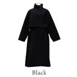 フェイクウールスタンドカラーケープコート | A.NATALY | 詳細画像9 