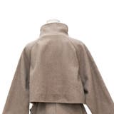 フェイクウールスタンドカラーケープコート | A.NATALY | 詳細画像13 