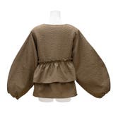 ふくれジャガード中綿フリルジャケット | A.NATALY | 詳細画像11 