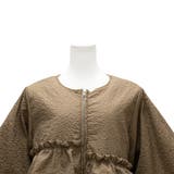 ふくれジャガード中綿フリルジャケット | A.NATALY | 詳細画像12 