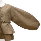 ふくれジャガード中綿フリルジャケット | A.NATALY | 詳細画像14 