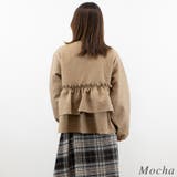 ふくれジャガード中綿フリルジャケット | A.NATALY | 詳細画像1 