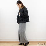 ふくれジャガード中綿フリルジャケット | A.NATALY | 詳細画像6 