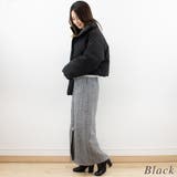 ファイバーダウンスタンドカラーショート丈ジャケット | A.NATALY | 詳細画像2 