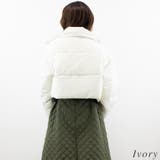 ファイバーダウンスタンドカラーショート丈ジャケット | A.NATALY | 詳細画像3 