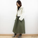 ファイバーダウンスタンドカラーショート丈ジャケット | A.NATALY | 詳細画像4 