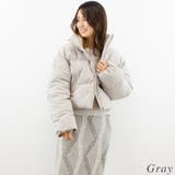 ファイバーダウンスタンドカラーショート丈ジャケット | A.NATALY | 詳細画像5 