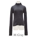 モール糸リブハイネックプルオーバー | A.NATALY | 詳細画像10 