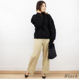 ダイヤ柄ケーブルハイネックプルオーバー | A.NATALY | 詳細画像8 