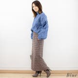 ダイヤ柄ケーブルハイネックプルオーバー | A.NATALY | 詳細画像6 