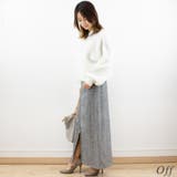 ウール混ブークレーショート丈ニット | A.NATALY | 詳細画像6 