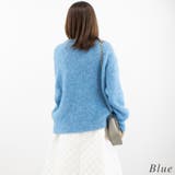 ウール混モヘアライククルーネックプルオーバー | A.NATALY | 詳細画像7 
