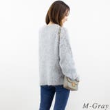 ウール混モヘアライククルーネックプルオーバー | A.NATALY | 詳細画像5 