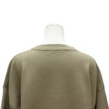 ジャガード編みフレアスリーブ重ね着風プルオーバー | A.NATALY | 詳細画像13