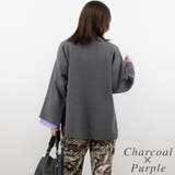 ジャガード編みフレアスリーブ重ね着風プルオーバー | A.NATALY | 詳細画像5