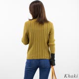 ライン配色リブニットプルオーバー | A.NATALY | 詳細画像3 