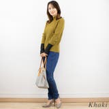 ライン配色リブニットプルオーバー | A.NATALY | 詳細画像4 