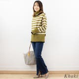 ボーダーオフタートルニット | A.NATALY | 詳細画像4