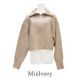 ハーフジップハイネックニット | A.NATALY | 詳細画像9 