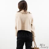 ハーフジップハイネックニット | A.NATALY | 詳細画像3 