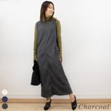 チャコール | スエード２WAYワンピース | A.NATALY