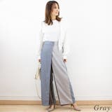 バリアスパターンラップパンツ | A.NATALY | 詳細画像1 