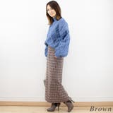 ツイードチェックタイトスカート | A.NATALY | 詳細画像3 