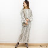 モール糸ジャガードニットセットアップ | A.NATALY | 詳細画像1