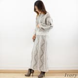 モール糸ジャガードニットセットアップ | A.NATALY | 詳細画像2