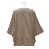 ボートネック７分袖ドルマンＴシャツ | A.NATALY | 詳細画像14 