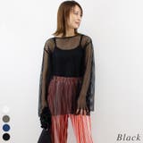 ブラック | メッシュオーバープルオーバー | A.NATALY