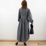 ストライプウエストタックワンピース | A.NATALY | 詳細画像6