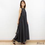 シャンブレーウエストギャザーワンピース | A.NATALY | 詳細画像5 