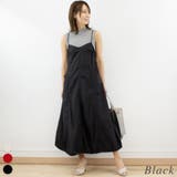 ブラック | ナイロンバルーンキャミワンピース | A.NATALY