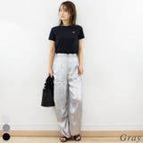 グレー | シャイニータックジョガーパンツ | A.NATALY