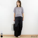ブラック | シャイニータックジョガーパンツ | A.NATALY
