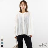 オフホワイト | シアーリヨセルシャツ | A.NATALY