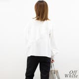 アシメフリルブラウス | A.NATALY | 詳細画像1 