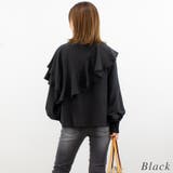 アシメフリルブラウス | A.NATALY | 詳細画像3 