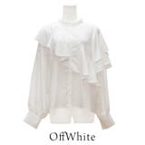 アシメフリルブラウス | A.NATALY | 詳細画像5 