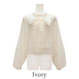 オーガンジーボウタイブラウス | A.NATALY | 詳細画像7 