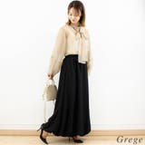 オーガンジーボウタイブラウス | A.NATALY | 詳細画像2 