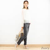 オーガンジーボウタイブラウス | A.NATALY | 詳細画像4 