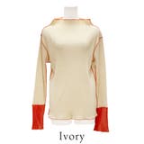 プリーツ配色ハイネック | A.NATALY | 詳細画像7 