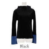 プリーツ配色ハイネック | A.NATALY | 詳細画像9 