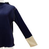 プリーツ配色ハイネック | A.NATALY | 詳細画像12 