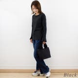 コットンフライス袖口フレア長袖カットソー | A.NATALY | 詳細画像6 