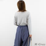 リブボートネックカットソー | A.NATALY | 詳細画像7 