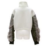 ハーフジップダンボールニットプルオーバー | A.NATALY | 詳細画像8 